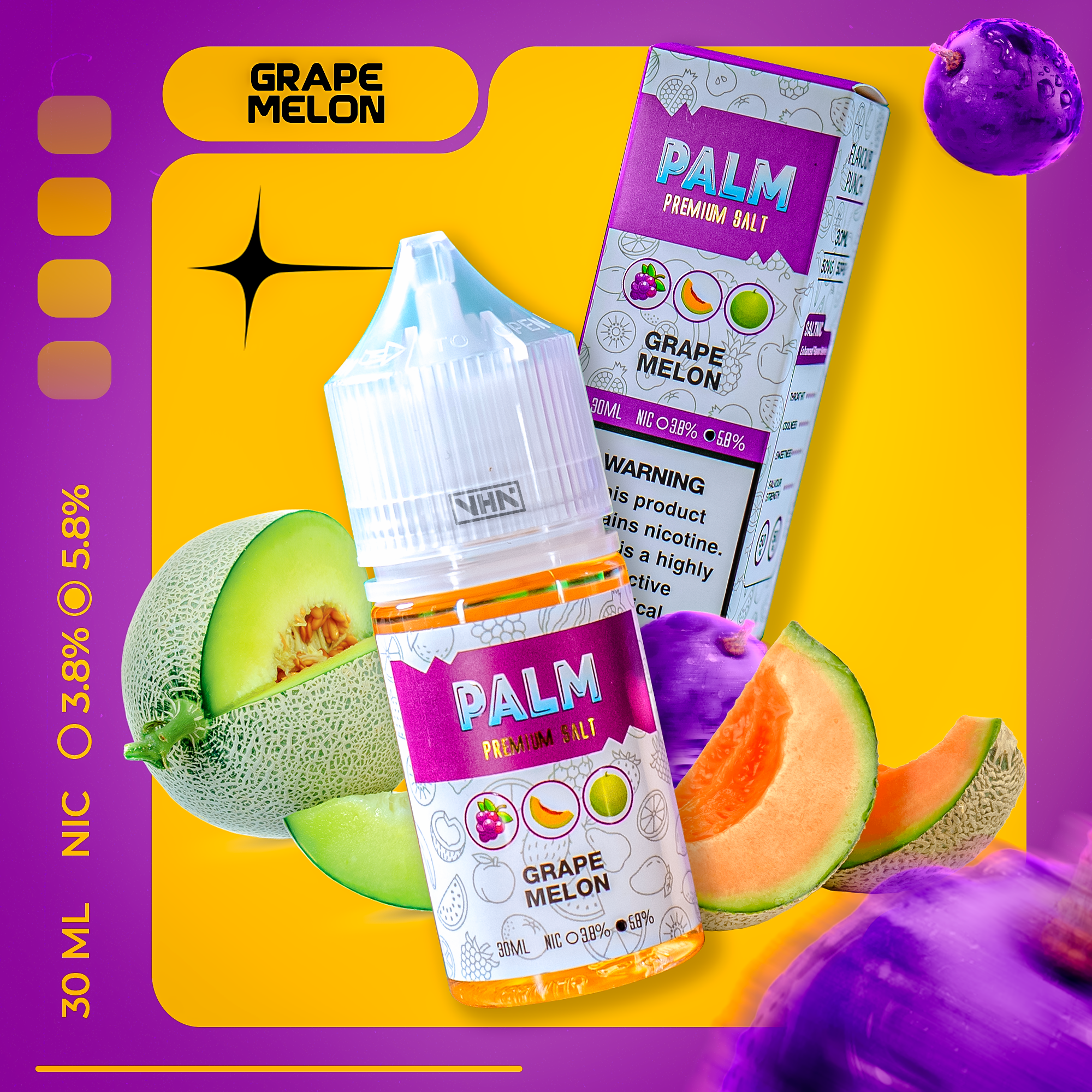 Palm Premium Salt Nic 30ml