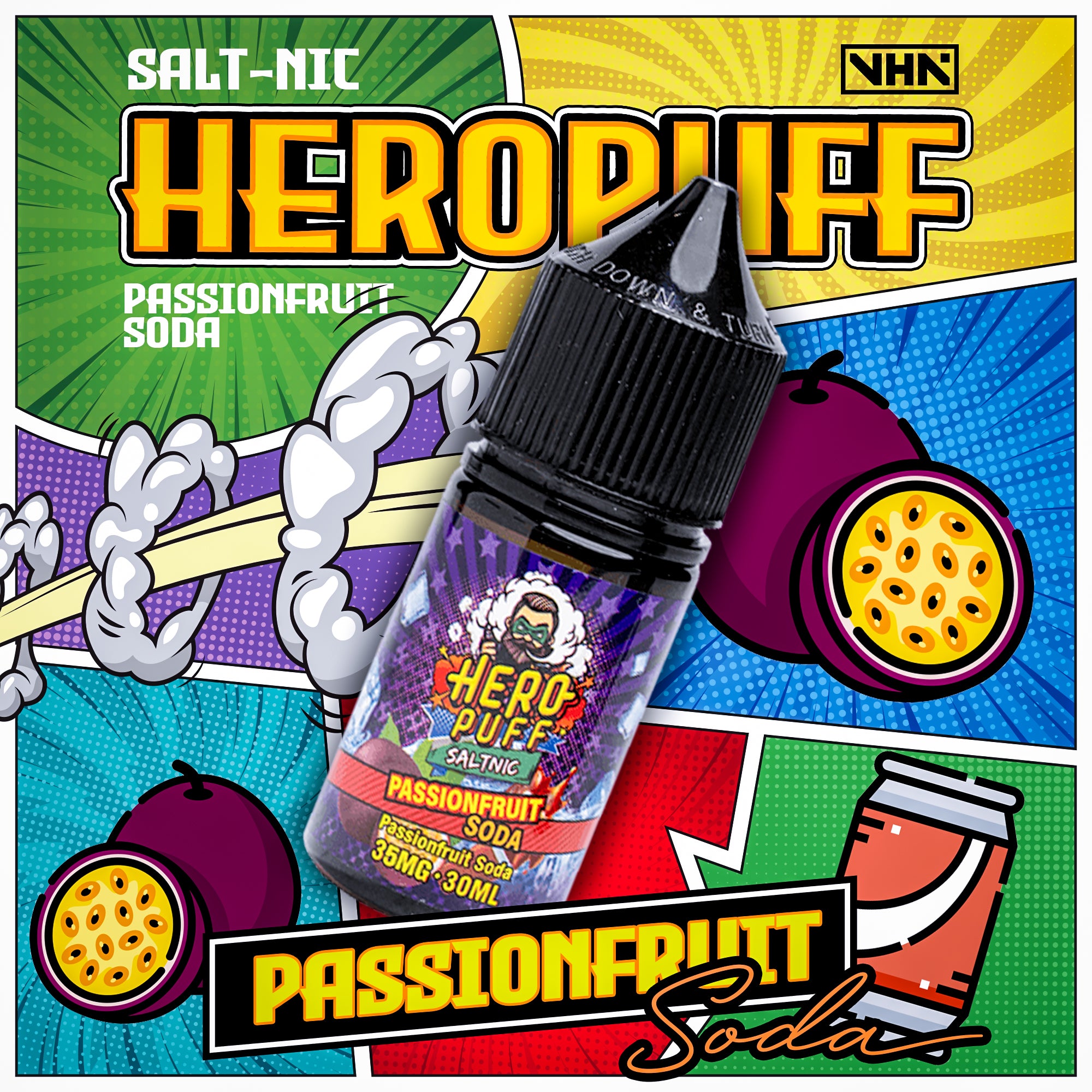 HERO PUFF (Salt Nic)