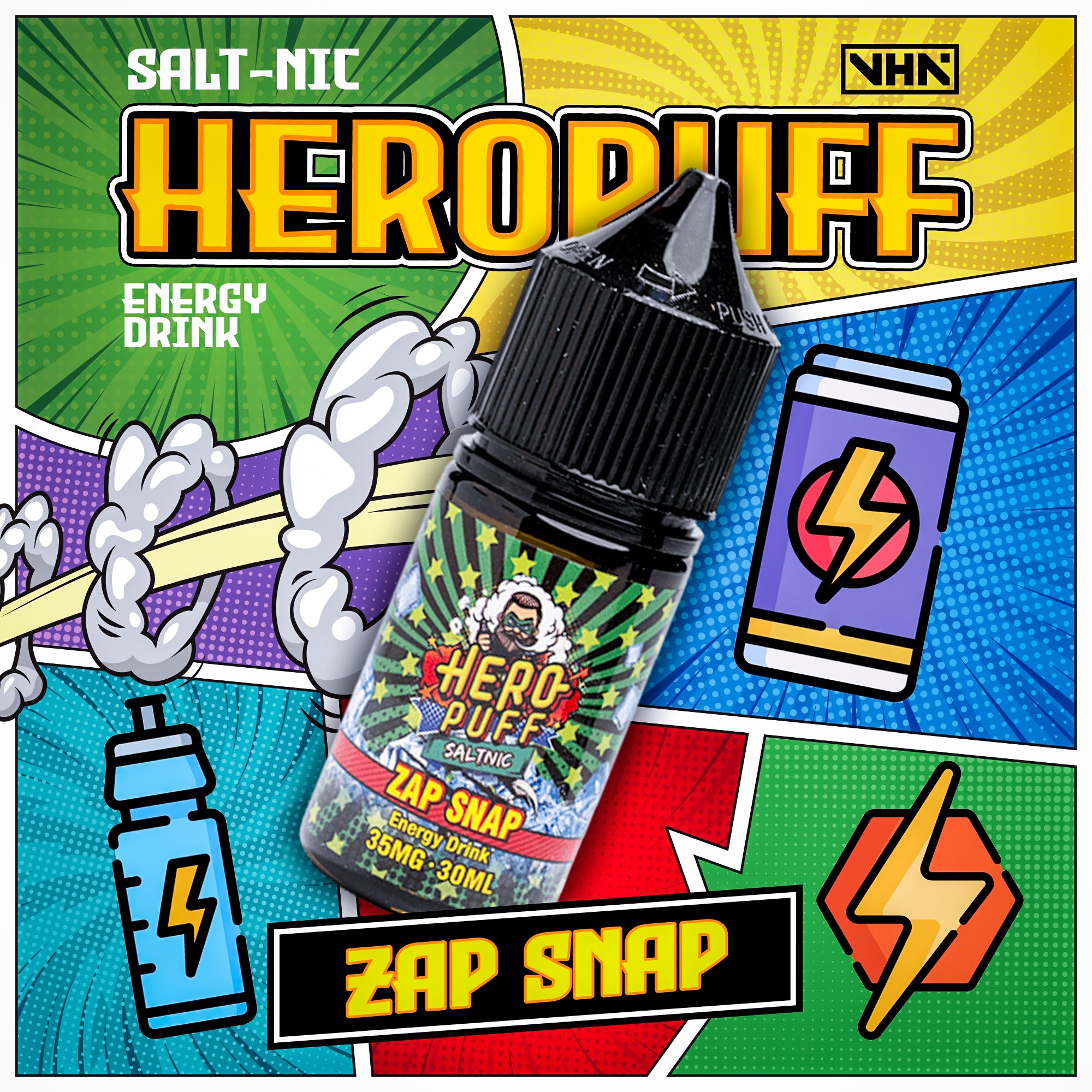 HERO PUFF (Salt Nic)